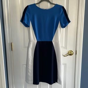 Tahari ALS Color Block Dress